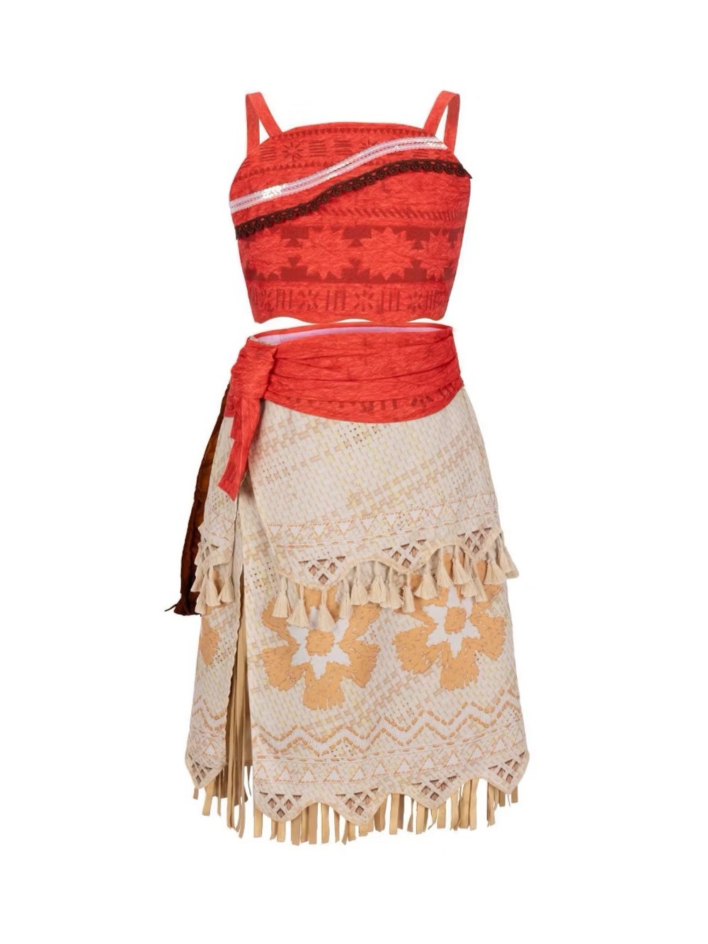 Disney Store Moana Classic Dress Size 4